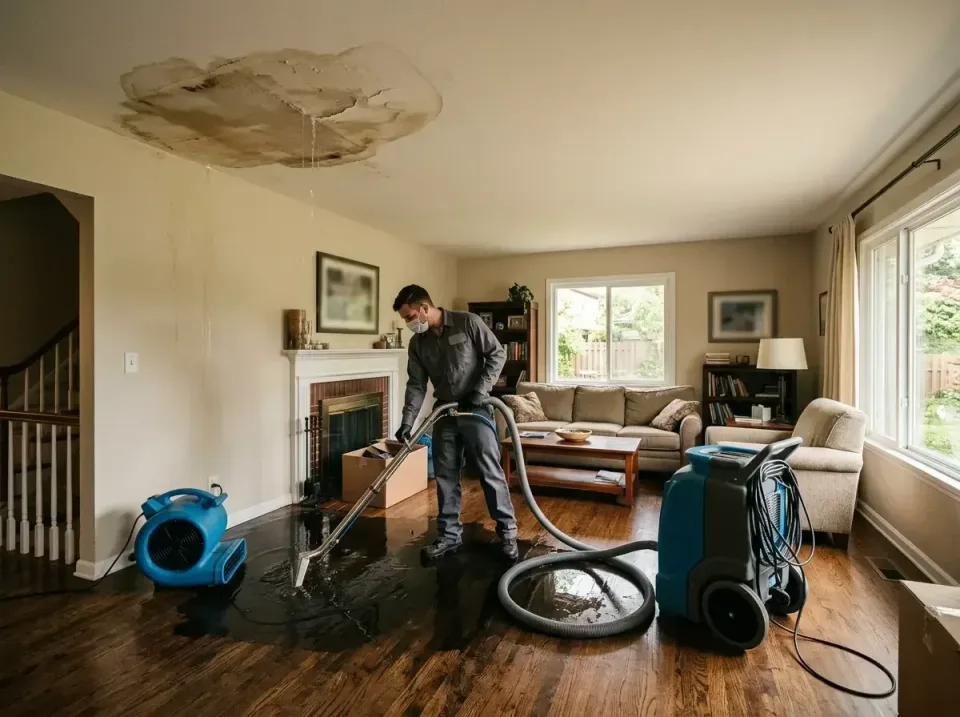 attic-pipe-burst-ceiling-drip-008 — frequently asked questions, Water Damage Restoration & Carpet Care in Panther Valley, NJ